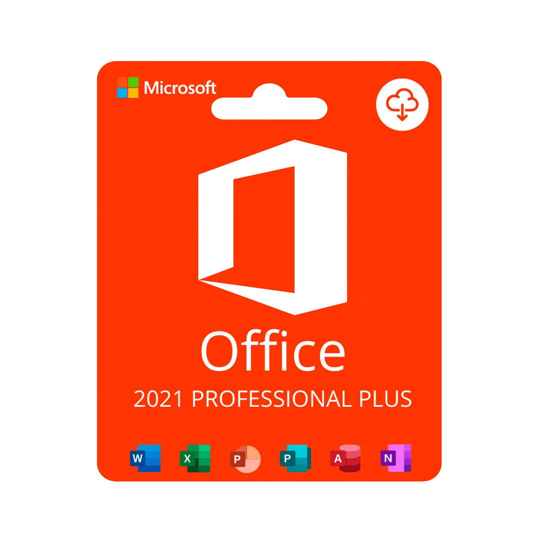 Licencia Office 2021 Pro Plus 5 PCs