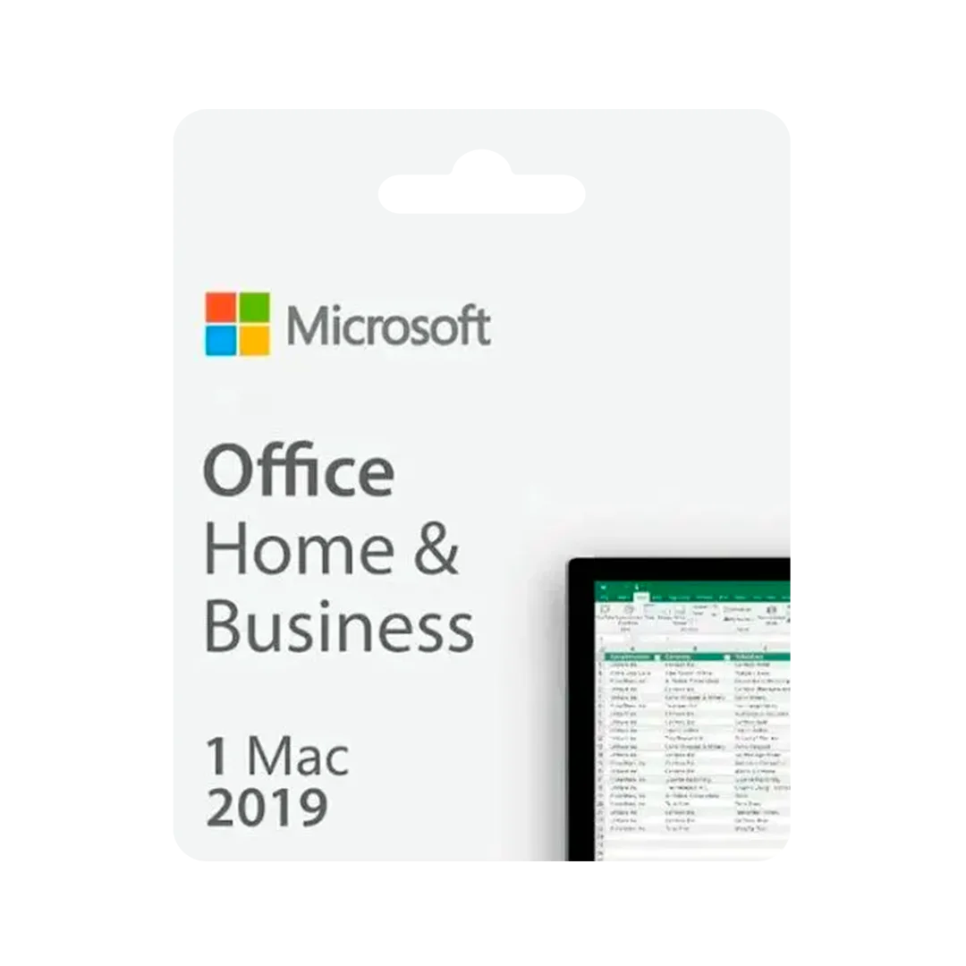 Licencia Office 2019 Home and Business Mac