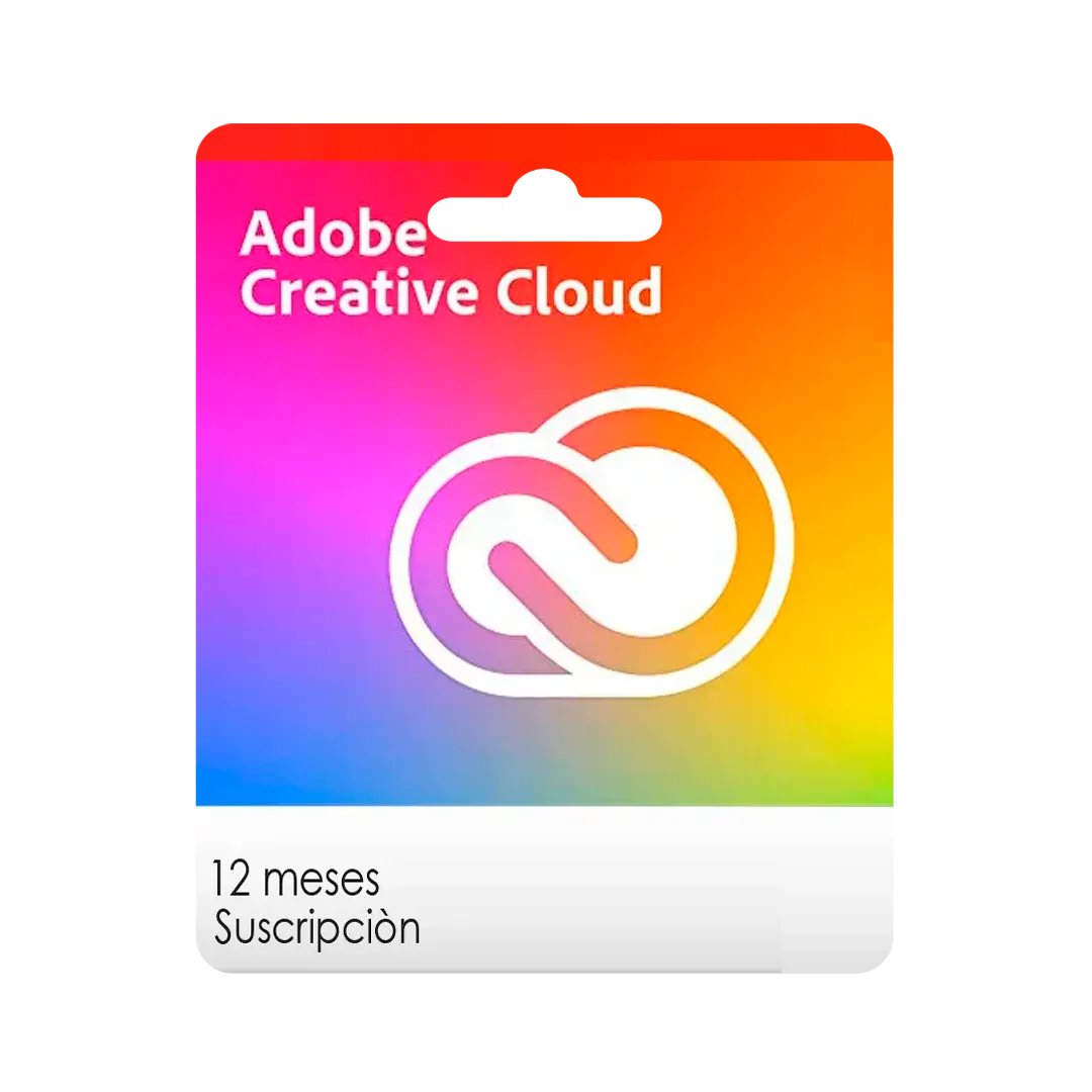 Licencia Adobe Creative Cloud Suscripción — 12 meses