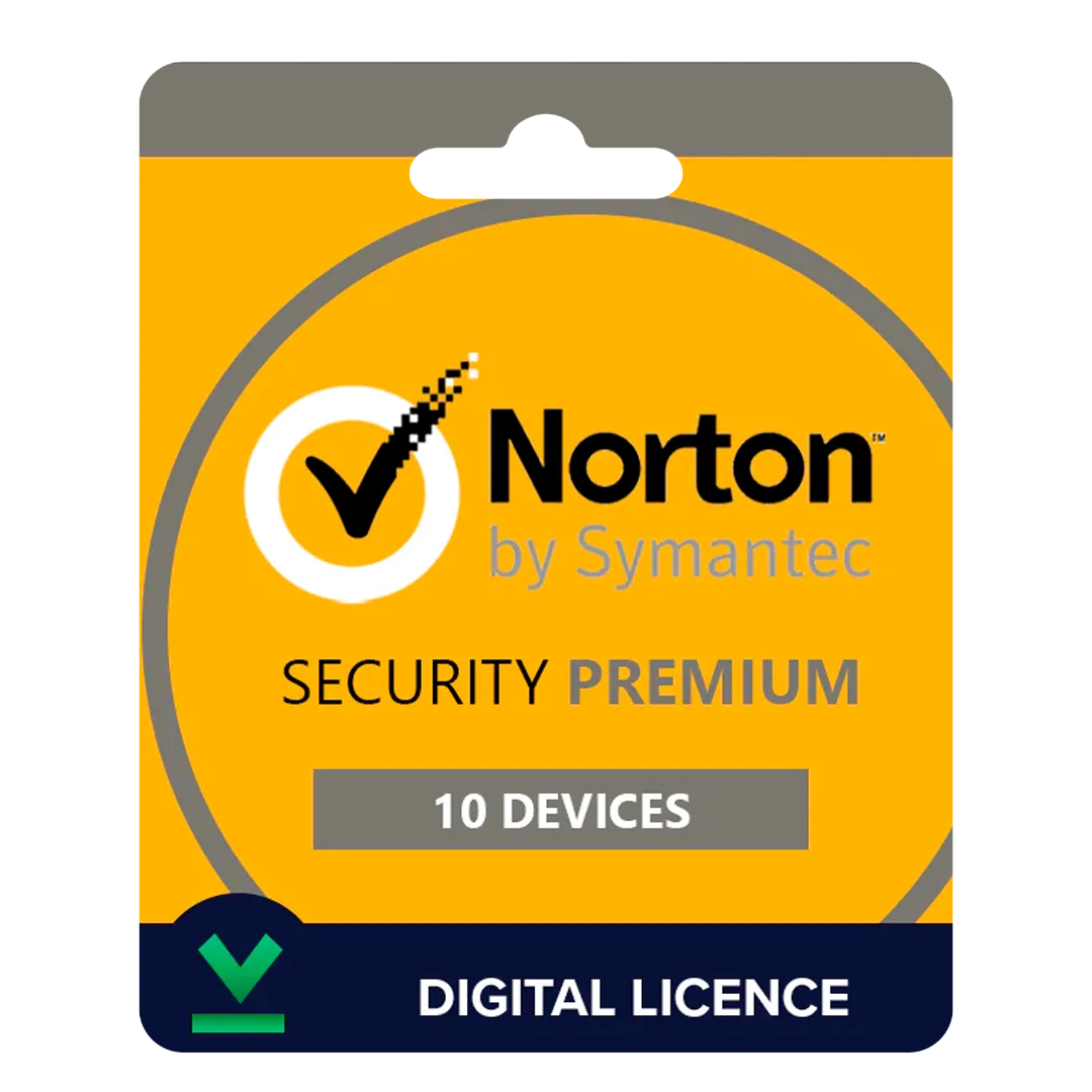 Licencia Norton Security Premium – 10 PC (1 Año, Key Original)