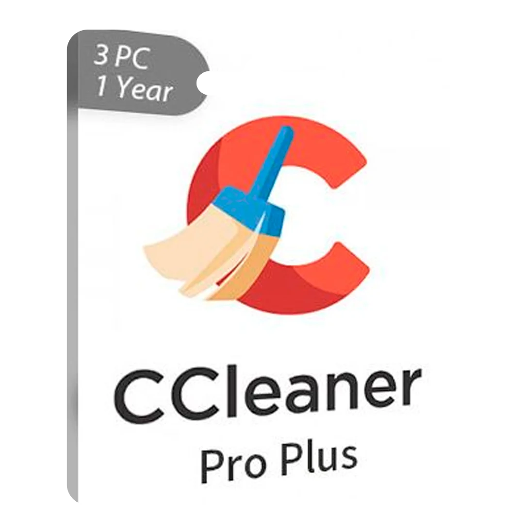 Licencia CCleaner Pro Plus Key 3 PC 1 Año