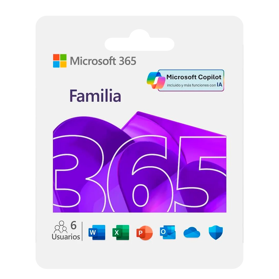 Licencia Office 365 Family 1TB/1 Año