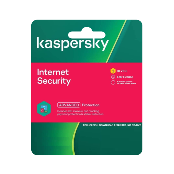 LICENCIA KASPERSKY INTERNET SECURITY (1 DISPOSITIVO, 1 AÑO)