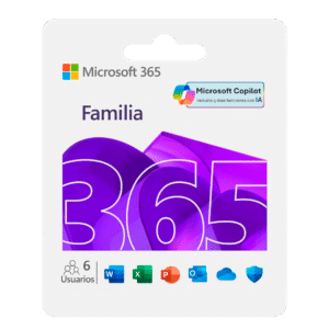 LICENCIA OFFICE 365 FAMILY 1TB 1 Año