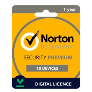 Licencia Norton Security Premium – 1 PC (1 Año, Key Original)